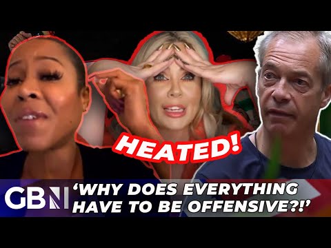 HEATED: ‘Turn her mic OFF!’: Cultural appropriation debate gets OUT OF HAND: Nella-Nigel I’m a celeb
