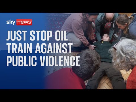 How Just Stop Oil train recruits for the potential violence they may face