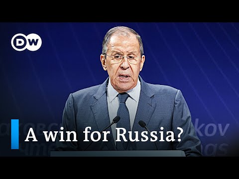 Russia’s Lavrov sparks rift at OSCE meeting | DW News