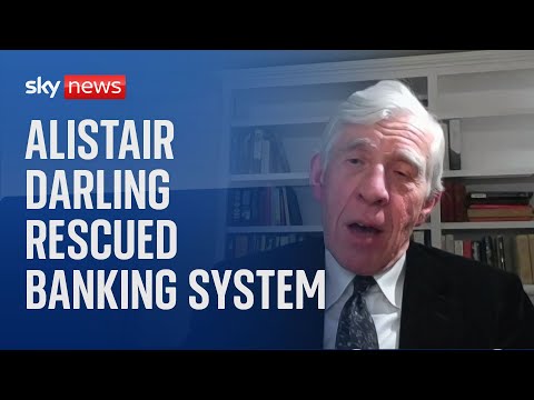 Jack Straw recalls Alistair Darling rescuing banking system ‘as economy survived’
