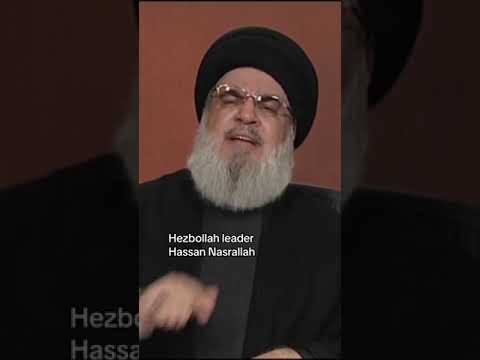 Hassan Nasrallah says all options on the Lebanese front are open