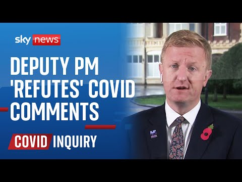 COVID Inquiry: Deputy Prime Minister says he ‘refutes’ some evidence from Dominic Cummings