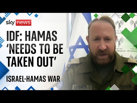 Israel-Hamas war: Civilian deaths ‘truly tragic’ but Hamas ‘needs to be taken out’, says IDF