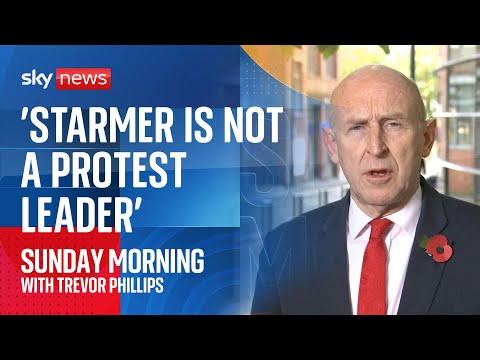 Israel-Hamas war: ‘Starmer is not a protest leader’, says Shadow Defence Secretary