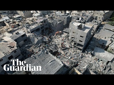 Israel carries out airstrike on Maghazi refugee camp, say Gaza health officials