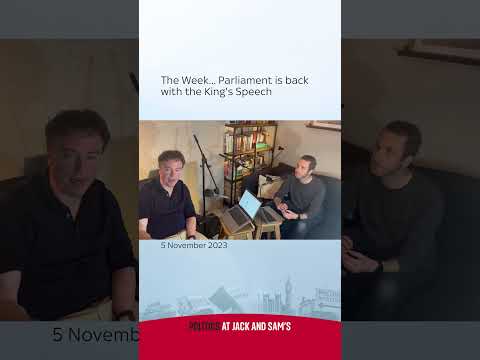 The Week… Parliament is back with the King’s Speech