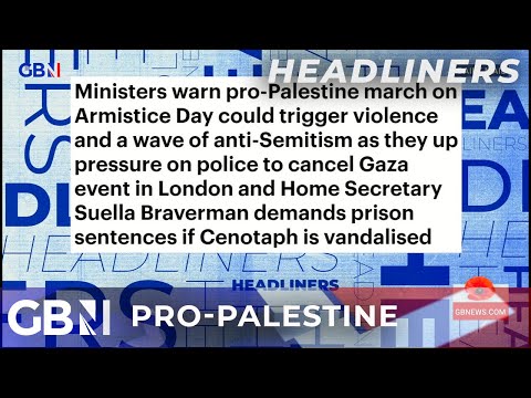 ‘Ministers warn pro-Palestine march on Armistice Day could trigger violence’ | The Daily Mail