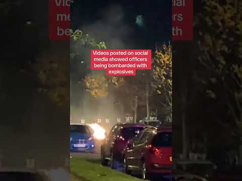 Scotland Bonfire Night disorder ‘organised’