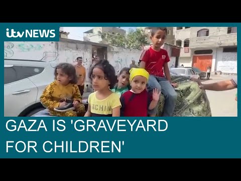 Gaza is becoming ‘graveyard for children’, says UN chief as Israel troops advance | ITV News