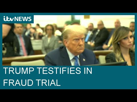 Donald Trump rages at ‘political witch trial’ in New York civil fraud case | ITV News