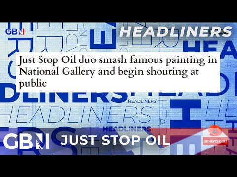 ‘Just Stop Oil duo smash famous painting in National Gallery and begin shouting at public’ | Express