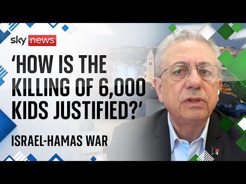 Israel-Hamas war: ‘Israel keeps driving you with lies, lies, lies,’ says Mustafa Barghouti