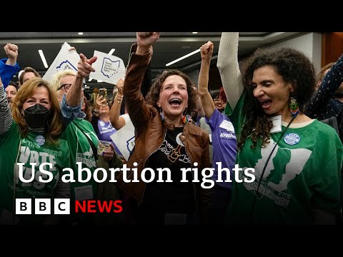 Ohio votes to protect abortion rights as US states go to the polls – BBC News
