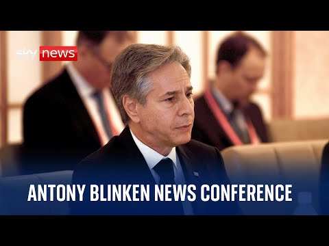 Watch live: Antony Blinken news conference following G7 Foreign Ministers meeting