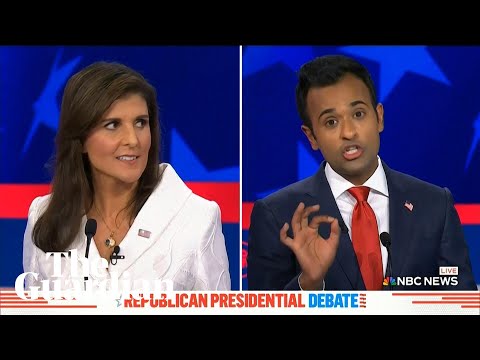 ‘You’re just scum’: Haley and Ramaswamy clash in fiery Republican debate