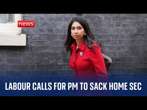 Watch live: Suella Braverman faces criticism after controversial article on pro-Palestinian marches