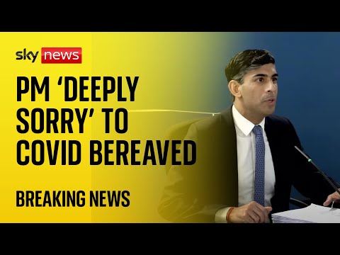 COVID Inquiry: PM ‘deeply sorry’ to those who lost loved ones to COVID