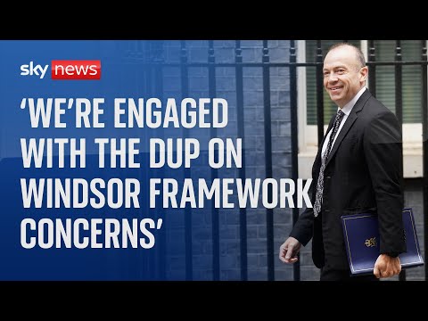 Sec of State for Northern Ireland, Chris Heaton-Harris delivers an update on the Windsor Framework