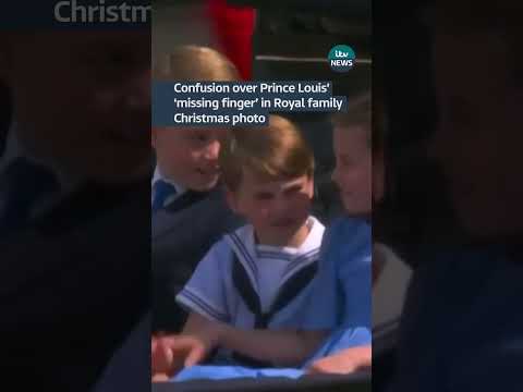 Confusion over Prince Louis’ ‘missing finger’ in Royal family Christmas photo