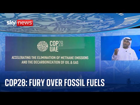 COP28: Fury over draft plan to not ‘phase out’ fossil fuels
