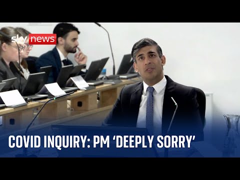 COVID Inquiry: PM ‘deeply sorry’ as he’s grilled over Eat Out to Help Out