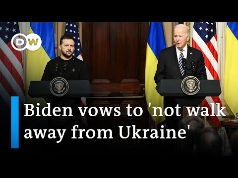 Ukraine: Biden says Putin ‘banking’ on US aid lapse | DW News