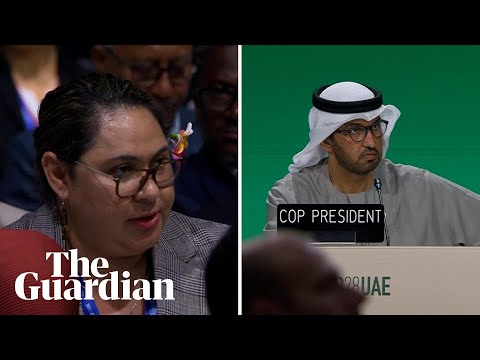 ‘Litany of loopholes’: Samoa delegate challenges Cop28 president on climate pact