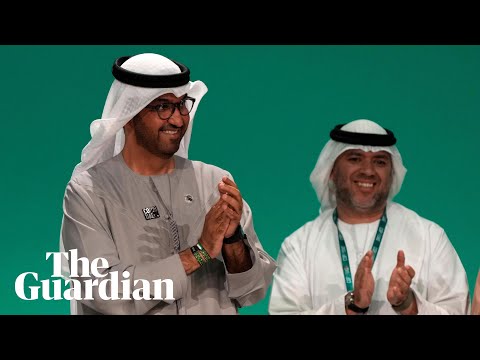 Cop28 president hails ‘historic’ deal to transition away from fossil fuels