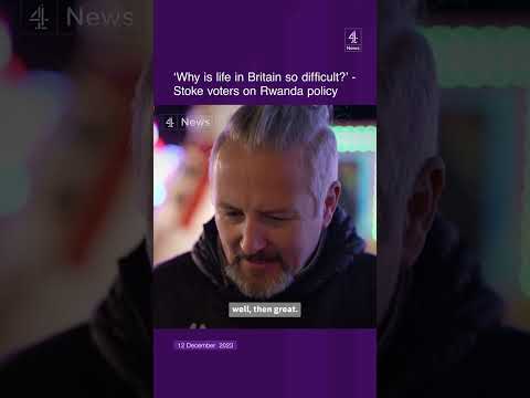 ‘Why is life in Britain so difficult’ – Stoke voters on Rwanda policy