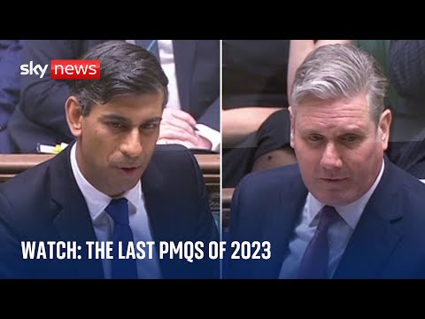 The last PMQs of 2023 – in full