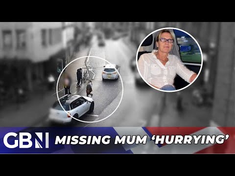 Missing Mum Gaynor seen ‘darting through traffic’ before disappearance in CCTV released by police