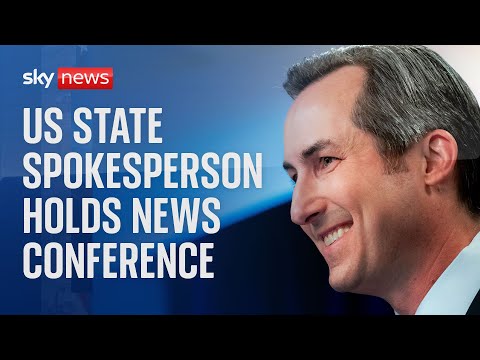 Watch live: US Department of State spokesperson Matthew Miller holds news conference