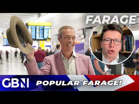 Farage crowned ‘KING of the POLITICAL JUNGLE’ as new poll shows he is MORE popular than Sunak