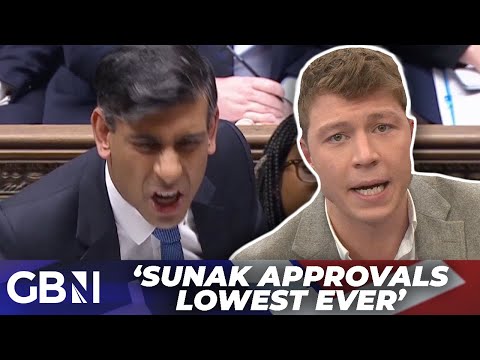 ‘Sunak is less popular than Novichok at a children’s party’ | Meanwhile, Farage’s approval SOARS