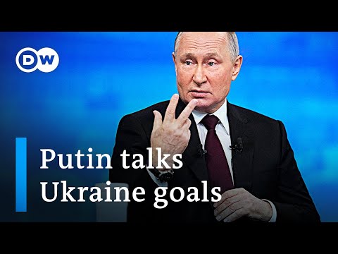 What Russia’s Putin talks about in his annual call-in and news conference | DW News