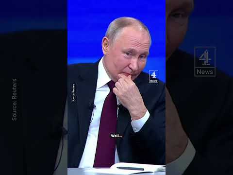 Vladimir Putin shocked by AI deepfake of himself