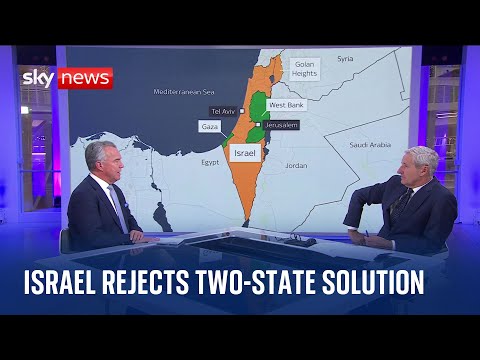 Israel rejects two-state solution – what does it mean for military strategy? | Israel-Hamas war