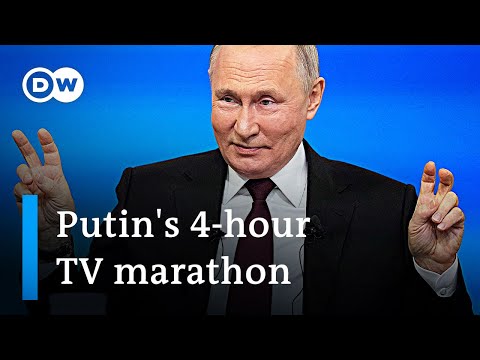 What happened at Putin’s annual call-in session this year? | DW News