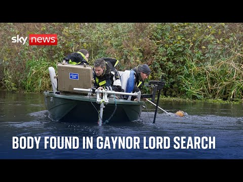 Body found in river in search for missing Gaynor Lord