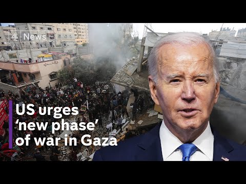 US urges Israel to enter ‘new phase’ of war in Gaza within weeks