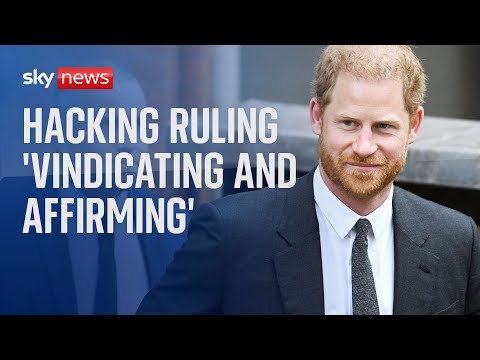 Prince Harry takes aim at Piers Morgan as judge rules his phone was hacked by The Mirror