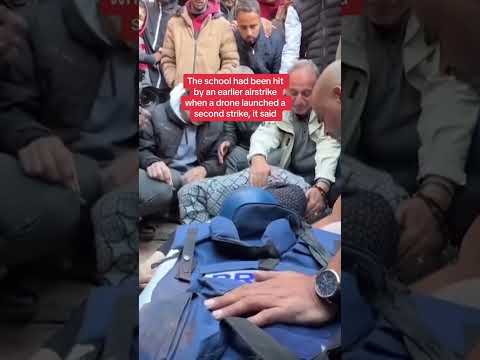 Funeral for cameraman killed in Gaza
