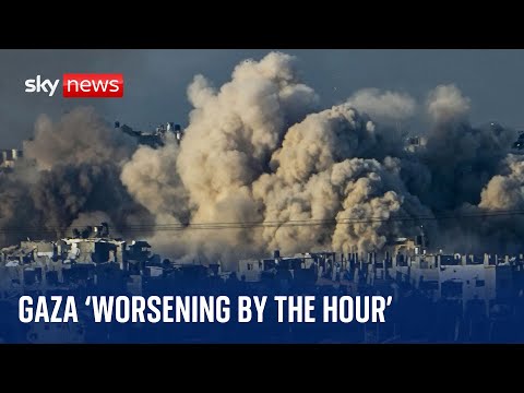 Gaza: Humanitarian situation ‘worsening by the hour’ as Cameron calls for ‘sustainable ceasefire’