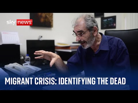 Migrant crisis: The man identifying people who died trying to reach Europe