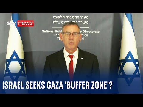 Benjamin Netanyahu’s adviser outlines ‘buffer zone’ for Gaza | Israel-Hamas war