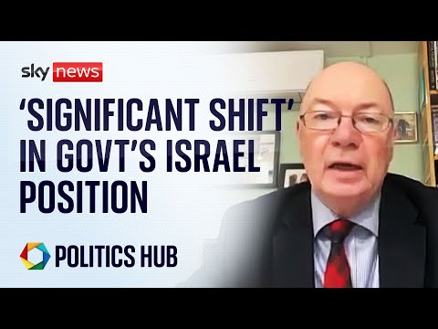 ‘Significant shift’ in government’s position on Israel-Hamas conflict