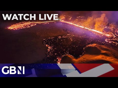 WATCH LIVE: Volcano erupts in Iceland after weeks of earthquake activity