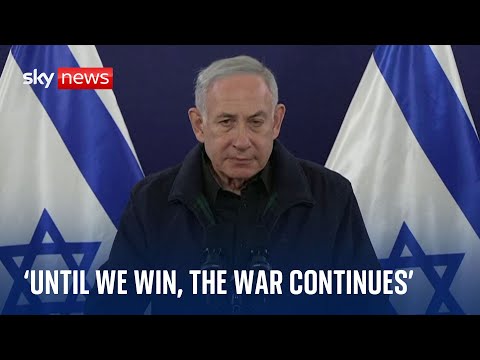 Israel spent ceasefire preparing for ‘absolute victory’, says Netanyahu | Israel-Hamas war