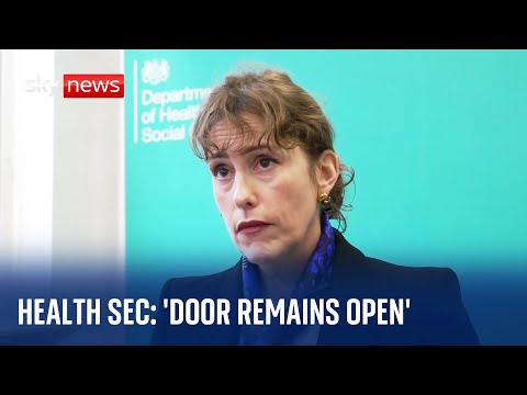 NHS walkout: ‘Door remains open’ if BMA cancel strikes, says health secretary