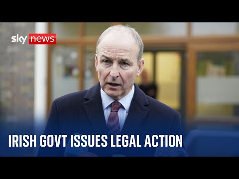 Irish government launches legal challenge against UK’s Northern Ireland Legacy Bill